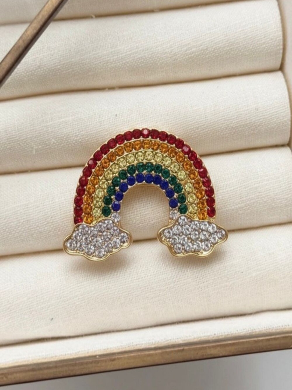 Renkli Gökkuşağı Broş