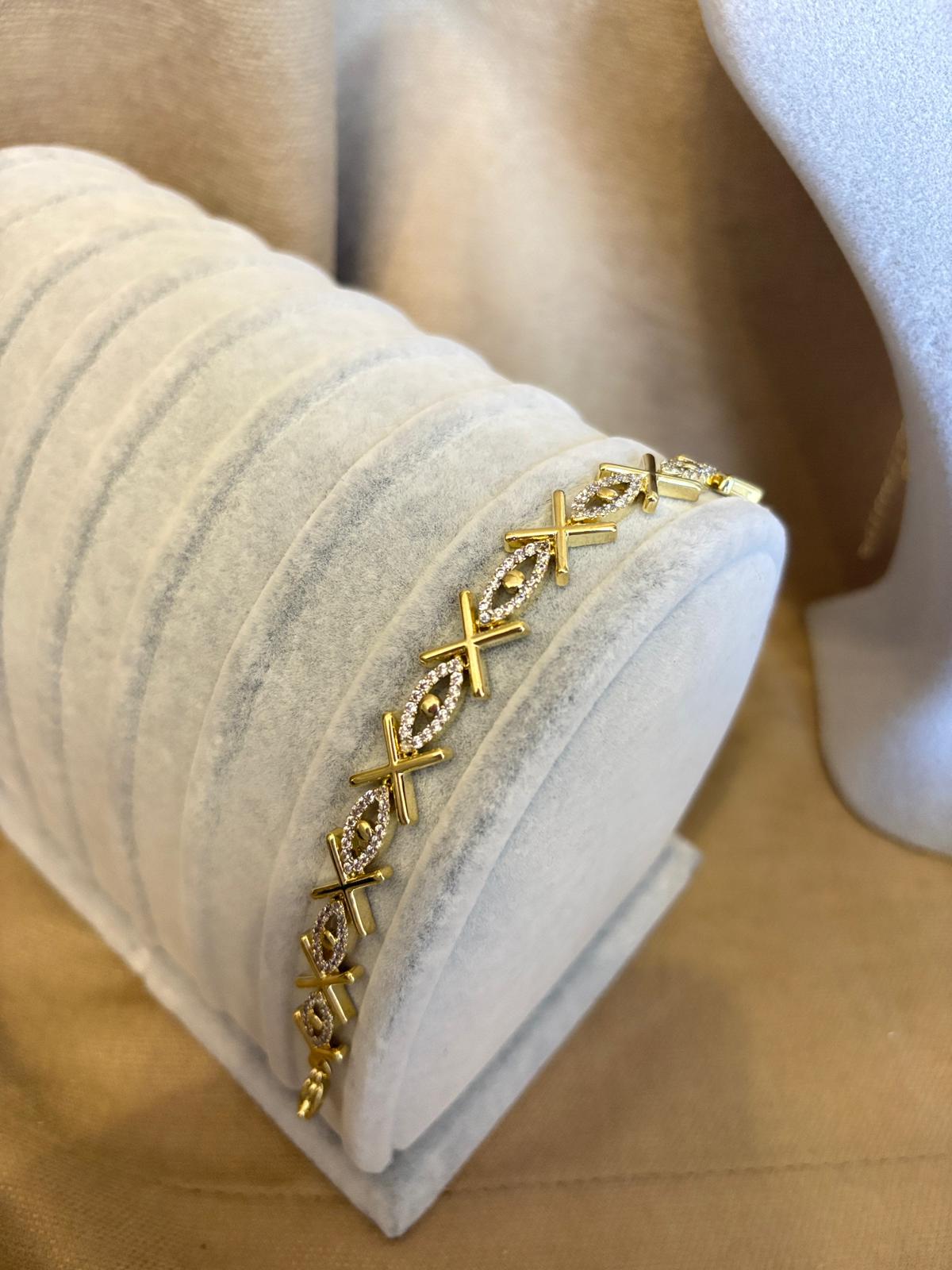 XOXO Tasarım Markiz Taşlı Bileklik